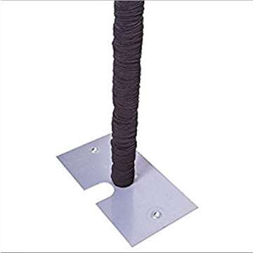 Pipe Covers Spandex 12 Feet Pole Cover Upright for Dj Speakers Lighting Pipe and Drape Stage Black