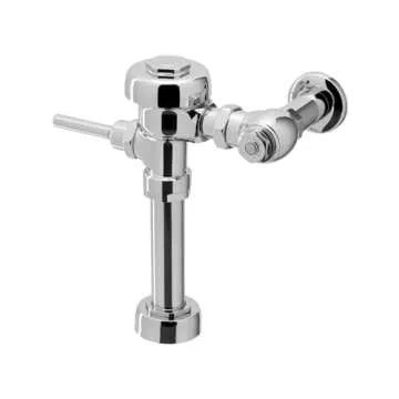 Sloan Regal 111 Exposed Manual Water Closet Flushometer, 1.6 GPF Manual Flush Valve - Single Flush, Fixture Connection Top Spud, Diaphragm Valve, Polished Chrome Finish, 3080053
