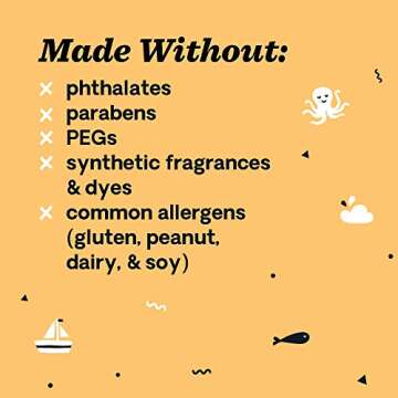 Hello Bello Vanilla Apricot Extra Gentle Shampoo & Body Wash | Tear-Free, Hypoallergenic and Pediatrician Tested, Plant Based Formula for Babies and Kids | 10 FL Oz