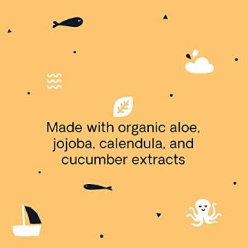 Hello Bello Vanilla Apricot Extra Gentle Shampoo & Body Wash | Tear-Free, Hypoallergenic and Pediatrician Tested, Plant Based Formula for Babies and Kids | 10 FL Oz