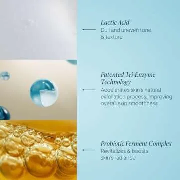 ELEMIS Dynamic Resurfacing Pads, Exfoliating Pads, Toner Pads, Chemical Exfoliant Face Toner, Lactic Acid Peel, Facial Cleansing Pads, Chemical Peel for Face