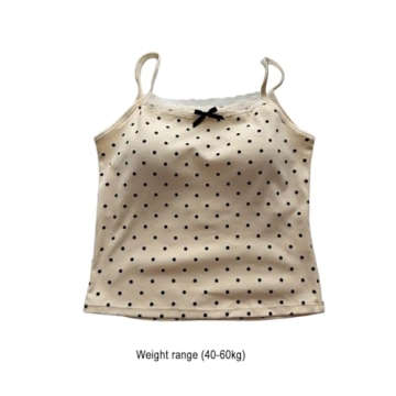 Zcargel Stylish Summer Bow Camisole Women's Tank Tops
