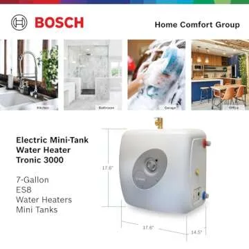 Bosch 7-Gallon Mini-Tank Water Heater for Instant Hot Water