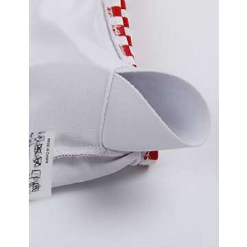 Blooming Jelly Womens High Waisted Swimsuit Two Piece One Shoulder Ruffle Striped Bikini Bathing Suits(S,Red-Striped)