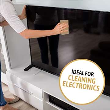 SpongeCo - Dry Cleaning Soot Eraser Sponge - Pet Hair, Smoke, Soot, Dust and Dirt Remover - 3x6 Double, One Unit