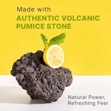 Pumice Stone for Feet - Natural Lava Stone Foot Exfoliator, Callus Remove for Feet, Hands & Dead Skin, Foot Scrubber for Pedicure & Cracked Heels, Strong & Durable Design for Smooth & Soft Feets