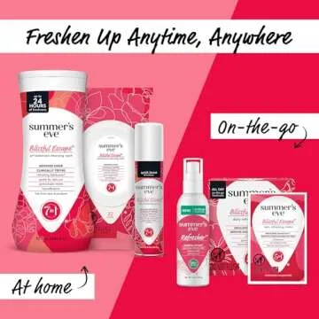 Summer's Eve Blissful Escape Daily Refreshing Feminine Wipes, Removes Odor, pH balanced, 32 Count, 4 Pack