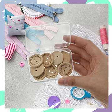 Clear Plastic Storage Containers for Crafts & More