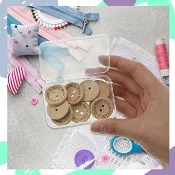 Clear Plastic Storage Containers for Crafts & More