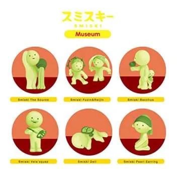 Smiski Dreams Glow in The Dark Figure, Museum Series, Mystery Mini, 1 Pack