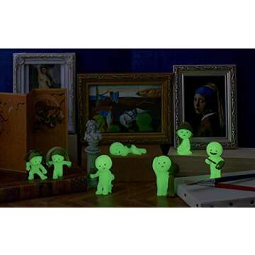 Smiski Glow in The Dark Mini Figures, Random Styles