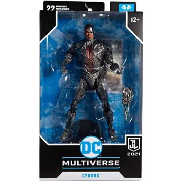 Cyborg 7" Action Figure by McFarlane Toys Shines