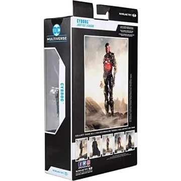 Cyborg 7" Action Figure by McFarlane Toys Shines