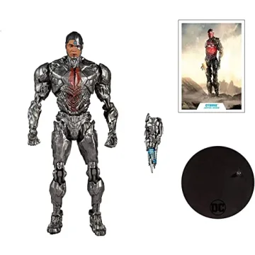 Cyborg 7" Action Figure by McFarlane Toys Shines