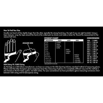 Heritage Performance Gloves, Size 4, Purple