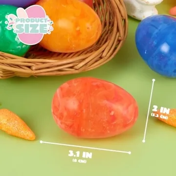 JOYIN 30 Pcs Iridescent Easter Eggs for Spring Fun