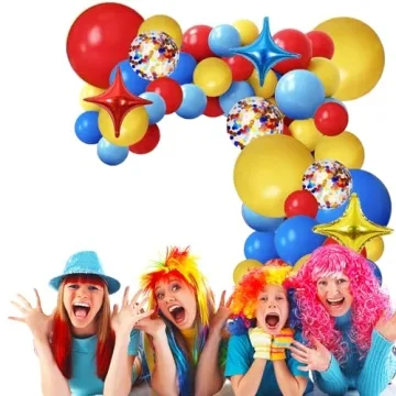 Carnival Circus Balloons Arch Garland Kit for Any Celebration