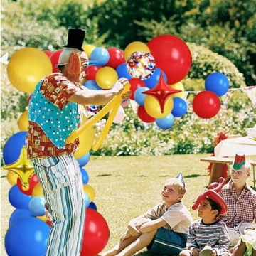 Carnival Circus Balloons Arch Garland Kit for Any Celebration