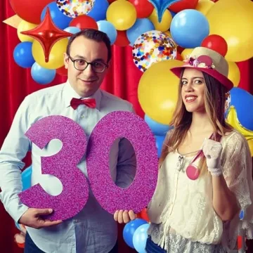 Carnival Circus Balloons Arch Garland Kit for Any Celebration