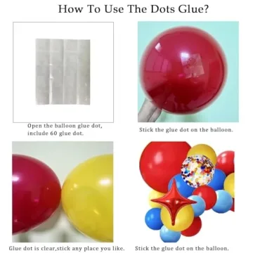 Carnival Circus Balloons Arch Garland Kit for Any Celebration