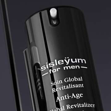 Sisley Paris Sisleyum For Men Normal Skin - 50 mL - Anti-Aging Moisturizer & Aftershave - Visibly Firms, Minimizes Look of Wrinkles & Protects Against Razor Burn - Non Greasy, Non-Comedogenic