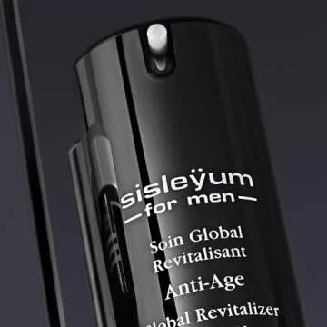Sisley Paris Sisleyum For Men Normal Skin - 50 mL - Anti-Aging Moisturizer & Aftershave - Visibly Firms, Minimizes Look of Wrinkles & Protects Against Razor Burn - Non Greasy, Non-Comedogenic