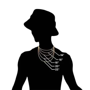 EMATU 18k Real Gold Plated Flat Snake Chain Herringbone Choker Necklace for Women (5MM 18")