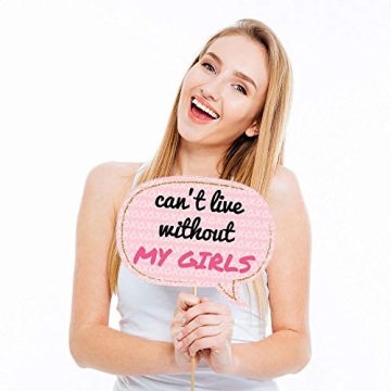 20-Piece Valentine's Day Photo Booth Props Kit