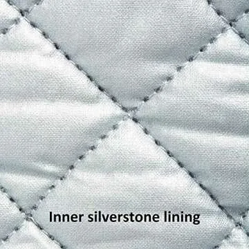 DII Basic Terry Collection 100% Cotton Quilted, Oven Mitt, Spice, 2 Piece