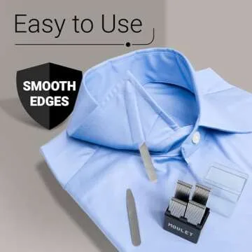 Durable Stainless Steel Collar Stays for Dress Shirts