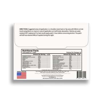 Vici Wellness Happy Hour Patches - 30 Easy-to-Use Skin Patches