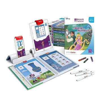 BYJU’S Learning Kit: Disney, Pre-K Premium Edition - Interactive App + 9 Workbooks for Ages 3-5!