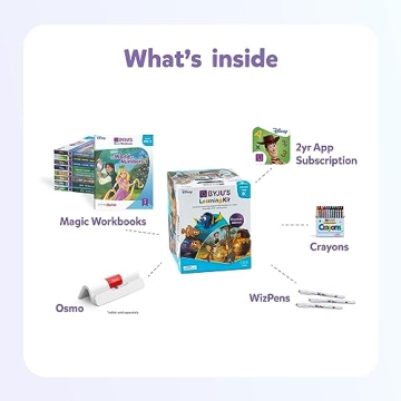 BYJU’s Disney Learning Kit for Ages 3-5 with 9 Workbooks