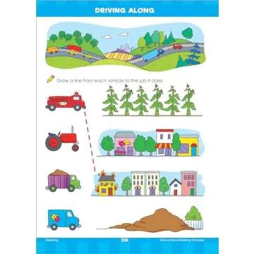 School Zone Big Kindergarten Workbook: 320 Pages, Ages 5 to 6, Early Reading and Writing, Numbers 0-20, Basic Math, Matching, Story Order, and More (School Zone Big Workbook Series)