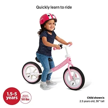 Radio Flyer Air Ride Balance Bike for Kids 1.5-5