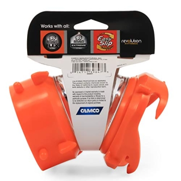 Camco RhinoFLEX Clear 45-Degree Sewer Hose Fitting