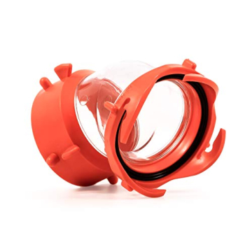 Camco RhinoFLEX Clear 45-Degree Sewer Hose Fitting