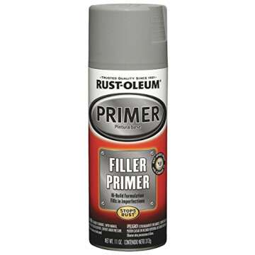 Rust-Oleum 249279 Filler Primer Gray - Essential for Painting