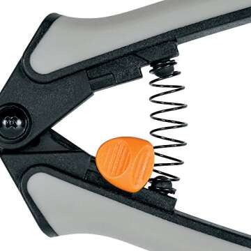 Fiskars Non-stick Softgrip Micro-Tip Pruning Snip, 2 Pack
