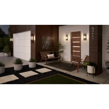 Jericho 28" Modern Outdoor Wall Light | Rustic Charm