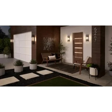 Jericho 28" Modern Outdoor Wall Light | Rustic Charm