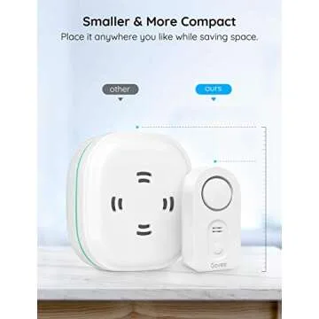 Govee Water Detectors 2 Pack with Adjustable Alarm