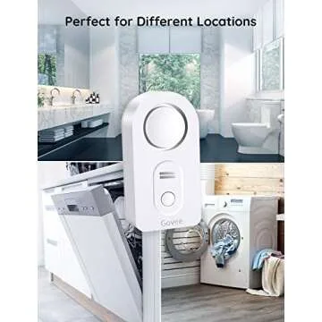 Govee Water Detectors 2 Pack with Adjustable Alarm