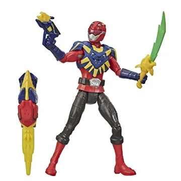 Power Rangers Beast Morphers Beast-X King Red Ranger 6-inch Action Figure for Adventurous Kids