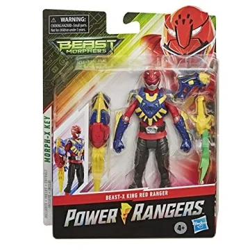 Power Rangers Beast Morphers Beast-X King Red Ranger Action Figure