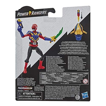 Power Rangers Beast Morphers Beast-X King Red Ranger Action Figure