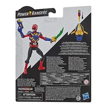 Power Rangers Beast Morphers Beast-X King Red Ranger Action Figure