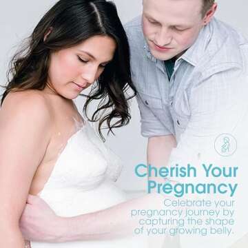 Pearhead Belly Casting Kit - Easy DIY Baby Bump Keepsake