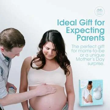 Pearhead Belly Casting Kit for Expecting Moms Keepsake