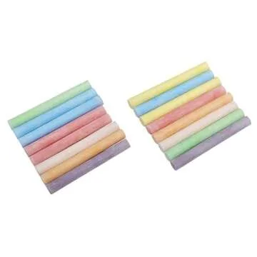 Cra-Z-Art Classic Colored Chalk, Assorted Colors, Pack Of 16 Pieces